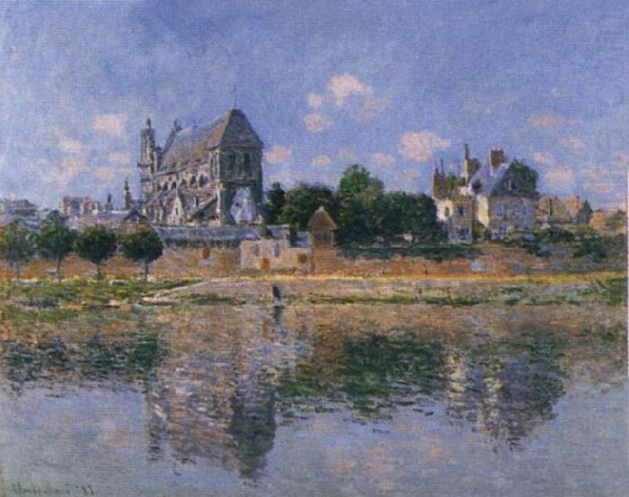 Claude Monet View of the Church at Venon china oil painting image